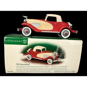 Dept 56 2000 Christmas In The City Series 1935 Duesenberg #56.58964 Vintage